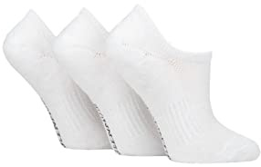 Glenmuir Ladies Bamboo Sports Shoe Liners Pack of 3