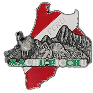 3D City Metal Fridge Magnets Country Holiday Souvenir London Paris NewYork Berlin Dubai Amsterdam Rome Prague Milan Barcelona Venice (Machu Picchu)