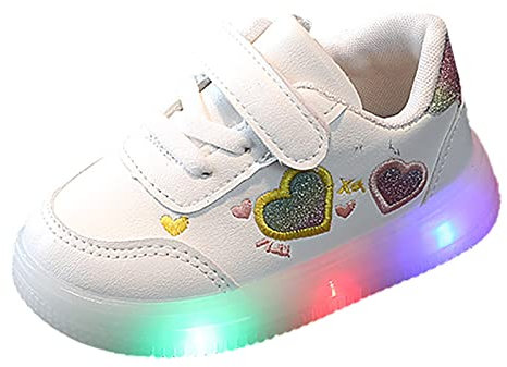 0.5-5 Años Zapatos Deportivos para Niños Luminosos Deporte Zapatillas con Luces Los Mejores Regalos Niñas Cumpleaños Navidad Chicas Unisex Ligero Parpadeo de Luz Barato