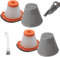 2 filtros HEPA N900287 de repuesto para aspiradora de mano Black+Decker 20V MAX POWERCONNECT, para aspiradora de mano inalámbrica Craftsman V20, modelos BCHV001C1, BCHV001B con cepillo de limpieza