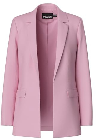 PIECES Damen Pcbozzy Ls Loose Blazer Noos Bc Klassischer Blazer, Roseate Spoonbill ,XL