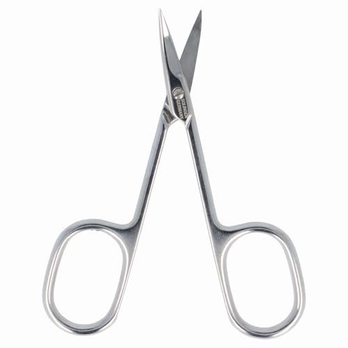 PARSA Beauty Profi Kombi-Nagelschere Solingen gebogen und gerade Schneidkanten Edelstahl ergonomischer Griff präzises Schneiden Maniküre Pediküre