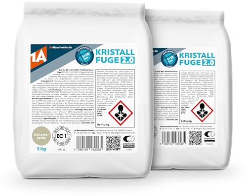 1A Kristallfuge 2.0 bahamabeige 2x 5 kg