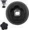 Base Cuchillas, Embrague Compatible para Monsieur Cuisine Connect y Smart, SKMS 1200 SKMC 1200, Pieza 5 Dientes, Guías de Acoplamiento de Engranajes con Flores 5 Ramas