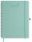 BEZEND Kalender 2025 2026 Wochenplaner A4,18-Monate Juli 25-Dez 26,Buchkalender Ringbuch PU-Leder Softcover 1 Woche 2 Seiten mit Stifthalter - Mintgrün