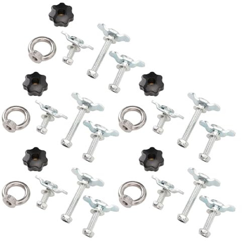 Airline-Schienensystem, Einzelendbeschlag für Airline-Schienen, um 360° Drehbare Basis, Schraubbefestigung, Zurröse für LKW-Ladeflächen, Anhänger