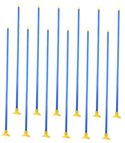 TOYANDONA 12Pcs Toy Training Bow and Arrow Set 20.47 Inch Replacement Suction Cup Arrows for Kids Outdoor Archery Practice Sport Game