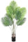 Künstliche Pflanzen Groß 130cm Kunstpflanze Areca Palme 9 Stämme Kunstpflanze Groß im Topf Künstliche Palme Kunstpalme Fake Pflanzen Plastik Pflanze Dekor für Wohnzimmer Balkon Schlafzimmer Büro