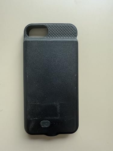 BOPPS Custodia con batteria per iPhone SE/8/7/6, colore nero, 202505