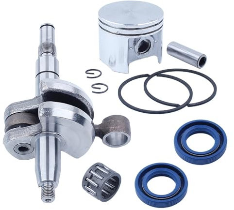 LALAL Kit de cojinete y sello de aceite de pistón de cigüeñal de 42,5 mm for motosierra STIHL MS250 MS230 025 023 MS 250 230