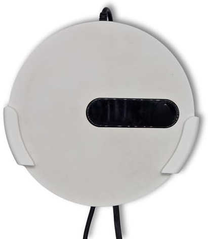 Support Mural Freebox Pop - Fixation Murale Box Internet Free avec Passe-Câbles - Installation Vis ou Adhésif 3M Inclus