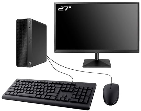 HP PC 290 G1 SFF Ecran 27 Intel I7-8700 RAM 32Go SSD 480Go HDMI WiFi W11