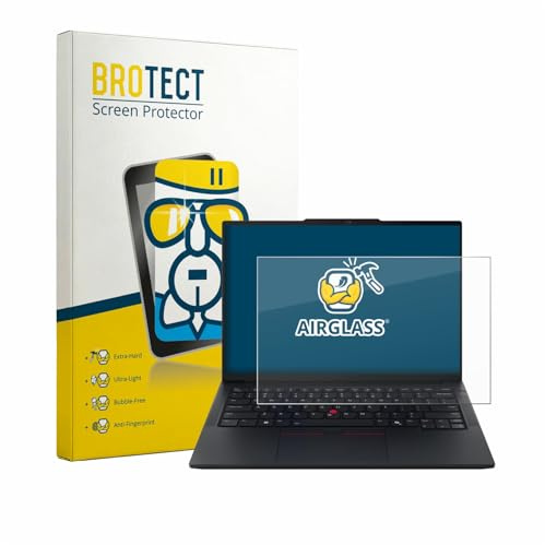 BROTECT Schutzglas für Lenovo ThinkPad E14 Gen 8 Schutzfolie Panzer Folie Glas[Extrem Kratzfest 9H, Anti-Fingerprint, Ultra-Transparent]