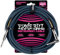 Ernie Ball, Cavo intrecciato per strumenti, dritto / angolato, 7,62 m, nero/blu