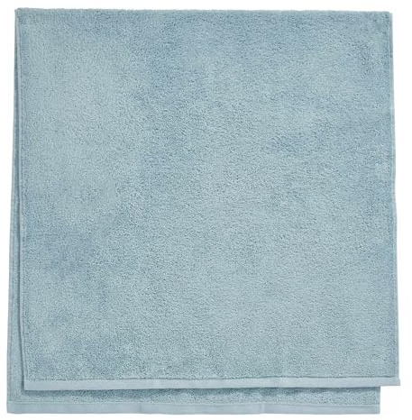 BUTLERS Duschtuch Baumwolle - Fabulous - Saugstark | Farbe Blau - 70x140 cm - Frottiertuch für Wellness & Sport - Badelaken zum Abtrocknen - Frottee