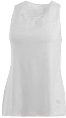 Limited Sports Sports, Tabea Tank-Top Damen-Weiß, Schwarz, 42 Ropa de Abrigo, Mujer, Blanco