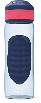 Quokka Splash - Indigo 730 ML | Bottiglia d'acqua sportiva riutilizzabile in Tritan senza BPA - Facile apertura con un solo pulsante a prova di perdite