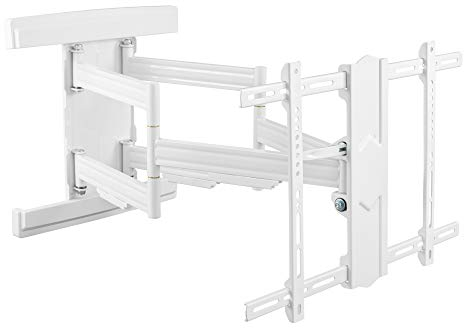 RICOO Supporto TV parete S7564-W Girevole Inclinabile Televisore 65-110 (165-279 cm) Staffa universale Televisione LED Curvo VESA 300 x 200-600 x 400