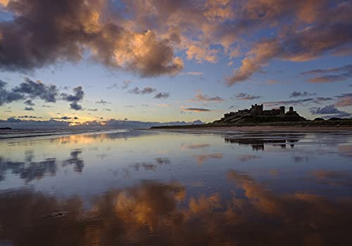 Bamburgh Castle, Northumberland, 1000 Piece Jigsaw Puzzle