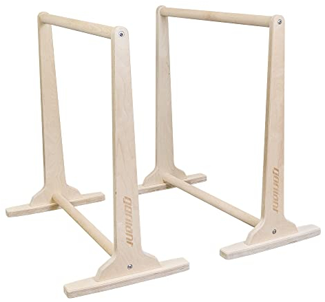 Gorletic Parallelstangen für Calisthenics und Gymnastik zu Hause, Höhe 92 cm, Muskeltraining, Parallelstange, Calisthenics, Power-Rack, ideal für Ihr Training