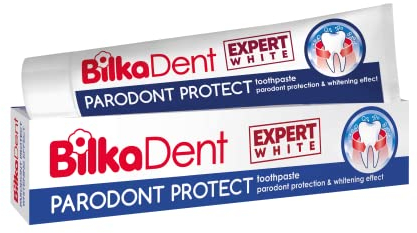 BilkaDent Expert White Parodont Protect Zahnpasta, Parodontschutz und Aufhellungseffekt, 1 x 75ml
