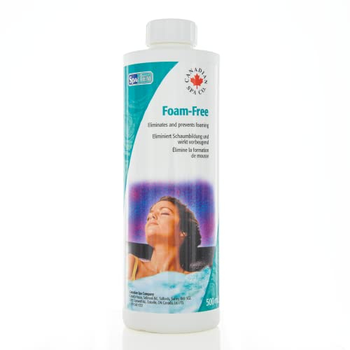 CANADIAN SPA CO. Entschäumer Hot Tub 500 ml, gegen Schaumbildung, Hot Tub Schaum Entferner für klares Wasser