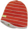loud + proud Unisex Kinder Wendemütze Ringel, GOTS Zertifiziert Beanie-Mütze, Terracotta, 42-44 EU