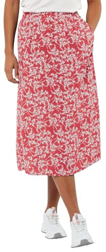 Jack Wolfskin Jupe de Prairie, Feuilles Rose pâle, XS Femme