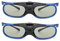 Leapiture 2 STÜCKE 3D-Brille, 144 Hz DLP Link 3D-Brille Wiederaufladbare 3D Active Shutter-Brille Für Alle DLP Link 3D-Projektoren
