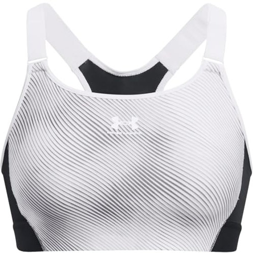 Under Armour High Print Sport-BH Damen schwarz, XS Damen