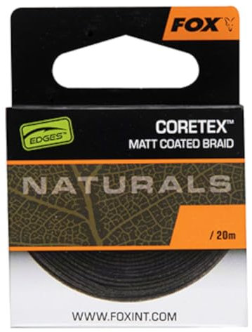 Fox Naturals Coretex x - 20m Vorfachschnur, Tragkraft:20lb / 9.1kg