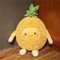 Trayosin 45/60cm Kuscheltier Kawaii Ananas Kissen Weich gefülltes Kuscheltiere Stofftier Plüschtier Kissen Plüsch Geschenk für Kinder Freundinnen Liebhaber (45cm)