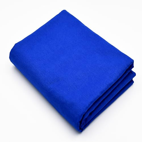 Stoff Virginia Tex, Meterware, Baumwollstoff 100%, große Breite 240 cm, Baumwollstoff 100% Oeko -Tex Standard 100 Unifarben zum Nähen (Dunkelblau 78, 200 cm)