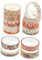 Lurrose Washi Tapes Set 12 Rollen Dekorative Tapes Vergoldete Tinte Washi Tapes für Scrapbooking Notebook Decor Reißen