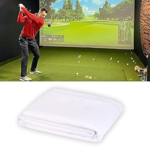 ylpddmm Golf Simulator Bildschirm, Golf Impact Screen – Projektionswand für Golf von Profis, Inklusive HD Impact Screen, Geeignet für alle Golf Launch Monitore