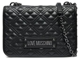 Borsa donna Love Moschino a spalla/ tracolla ecopelle trapuntata nero B25MO03 JC4000PP1LLA000A Media