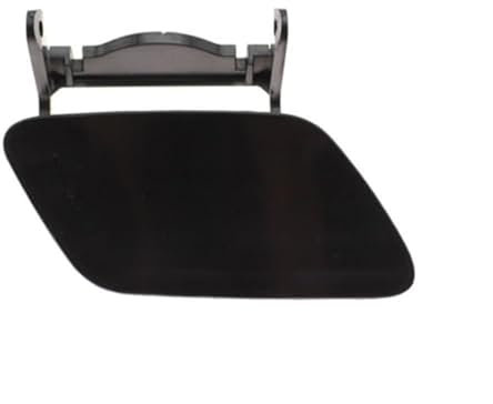 Yurefax Frontstoßstange Scheinwerfer Scheinwerferwaschanlage Jet Spray Düse Abdeckkappe, for Audi, Q5 2013 2014 2015 2016 RH&LH 8R0955275C 8R0955276C Autowaschdüsenabdeckung(Black Right 8R0955276C)