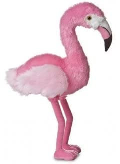 cavernedesjouets Grande Peluche Flamant Rose 120cm - Set Doudou géantes Enfant 1m20-1 Carte Offerte - Enfant - nouveauté