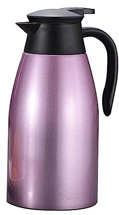 COLLBATH 68oz Bottiglia Termica in Acciaio Inossidabile Doppia Parete Isolata Sottovuoto Per Uso Casa Ufficio Viaggio