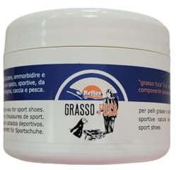 Wabfeet Grasso Foca Grasa Natural para Cuero 200 ml | Impermeabilizar, Nutrir y Proteger, Tarro Reutilizable, Para Botas, Zapatos de Deporte, Trekking, Caza y Montaña