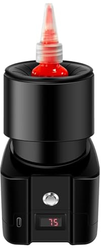 Mini Paint Mixer with Digital Battery Display, Nail Polish Shaker Machine, Applicable To 5-100ml Paint Bottles, 1 Min Automatic Shutdown, for Nail Polish, Pigment, Ink, Glue