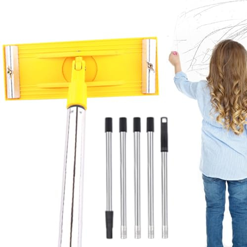 Pole Sander - Adjustable Rotary Hand Tool For Walls | Telescopic Pole Ceiling Sander For Floors, Ceilings, Wood, Putty, Decoration And