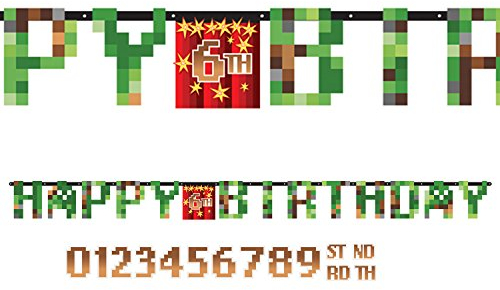 Child TNT Party! Add on An Age Letter Banner 1.6m x 13cm