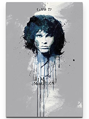 Jim Morrison 90x60cm auf Leinwand gespannt fertig zum aufhängen