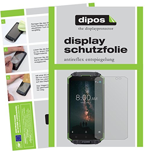 dipos I 2x Screen Protector matte compatible with Poptel P9000 Max Protection Films