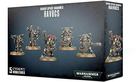 Warhammer 40k - Space Marine du Chaos Havocs (2019)