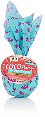Dirty Works Tropic Like It's Hot Coco-Bango Coconut Bath Bomb 150g