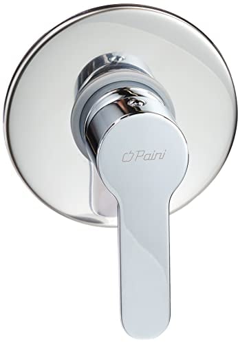 Paini - GIADA 690 Mezclador monomando de ducha para baño empotrado, cromado, de diseño moderno, íntegramente producido y trabajado en Italia