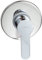 Paini - GIADA 690 Rubinetto Miscelatore Monocomando per Doccia da Incasso, Bagno, Cromato, Design moderno, interamente prodotto e lavorato in Italia
