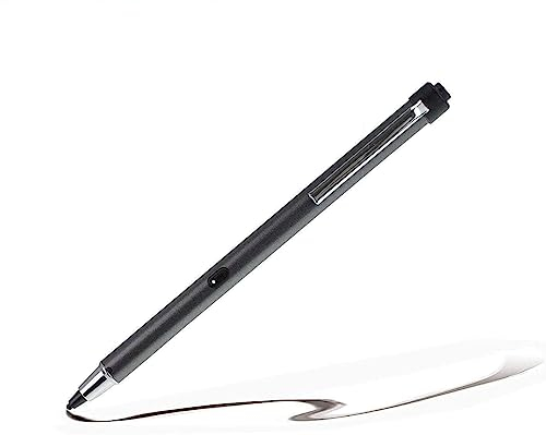 Broonel Grey Fine Point Digital Active Stylus Pen Compatible With The HP ENVY x360 13-ar0001na 13.3 Inch FHD Touch-Screen Convertible Laptop